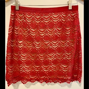 Club Monoco Lace Mini Skirt